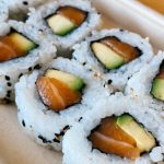 salmon avocado uramaki