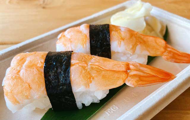 Prawn-nigiri
