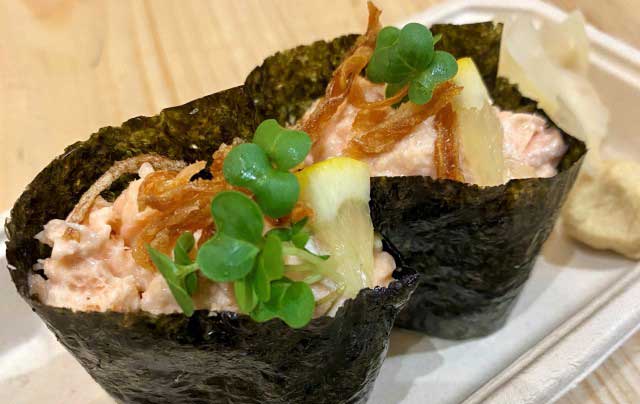 Salmon-tartar-gunkan